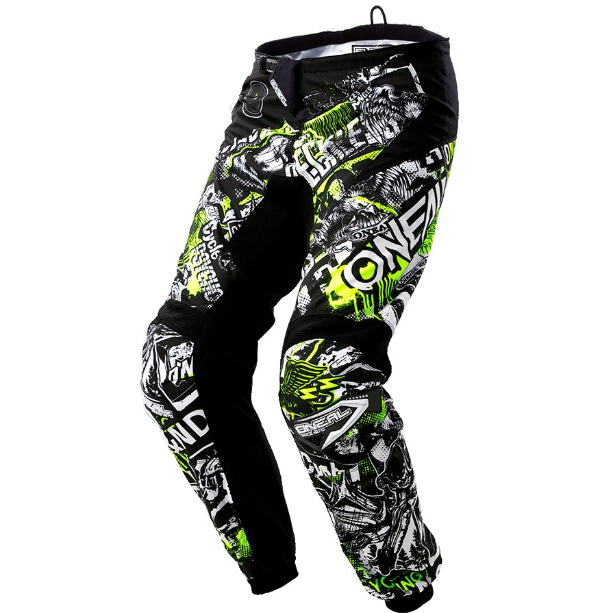 O'Neal ELEMENT Kinder Pants ATTACK black/hi-viz gelb