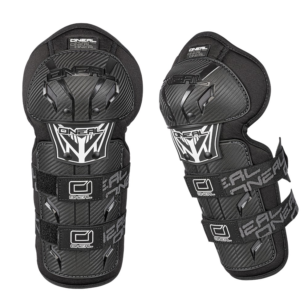 O'Neal PRO III Carbon Look Kinder Knee Guard black (one size)