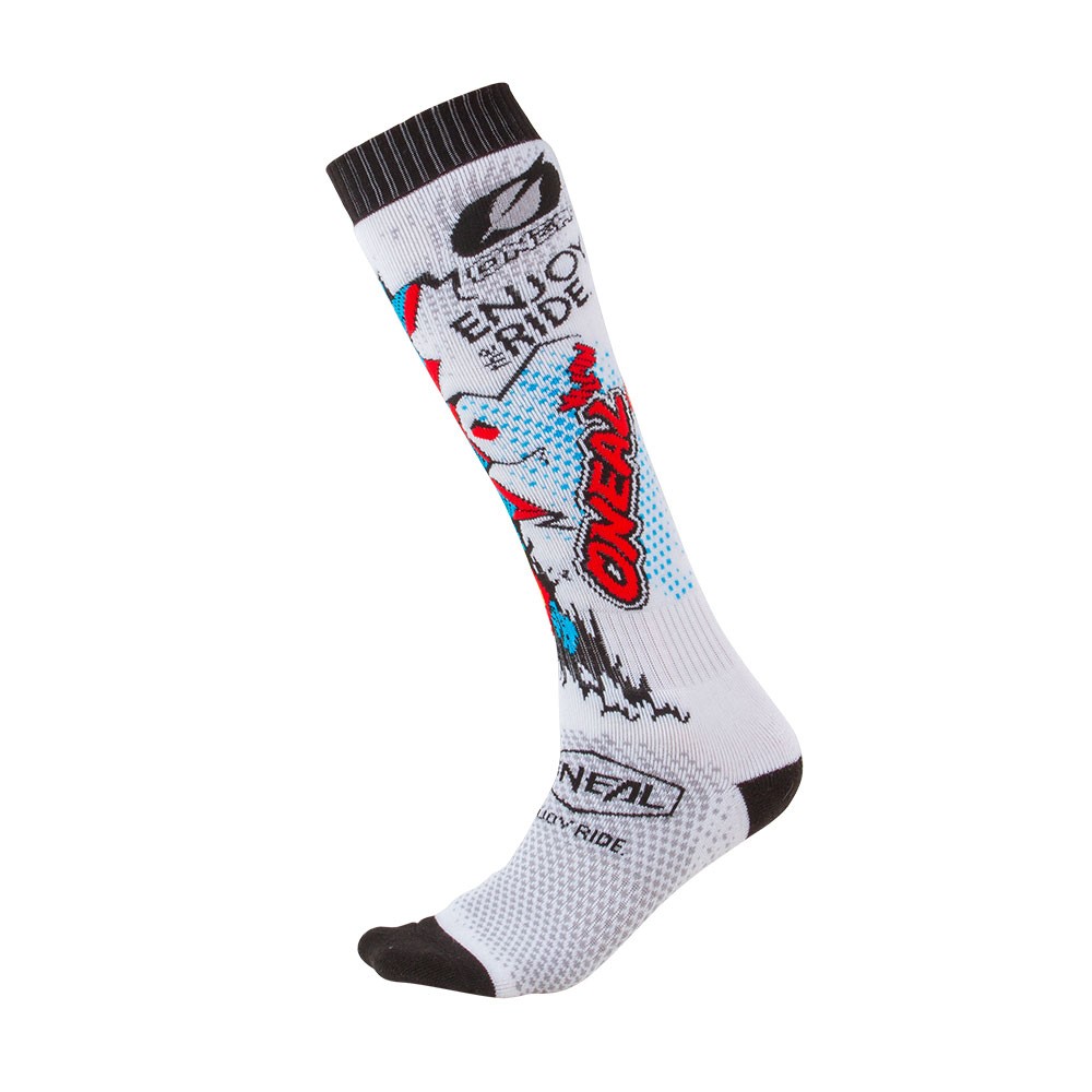 O'Neal Pro MX Sock VILLAIN white (one size)