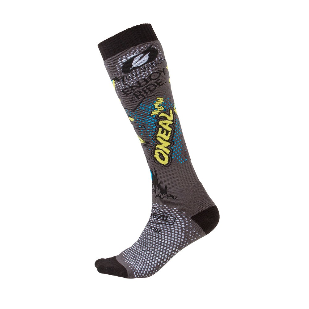 O'Neal Pro MX Sock VILLAIN gray (one size)