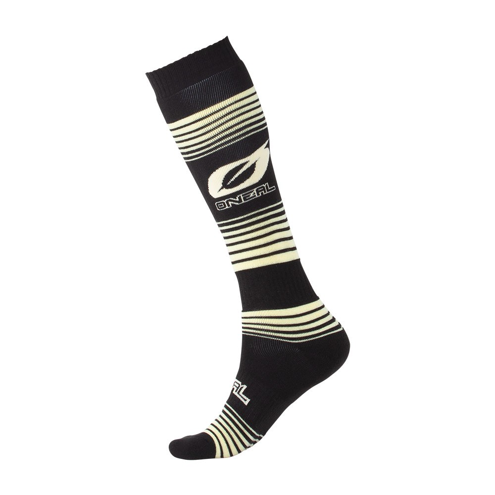 O'Neal Pro MX Sock STRIPES black/yellow (one size)