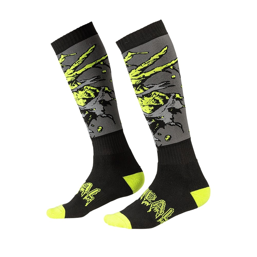 O'Neal PRO MX Sock ZOMBIE black/green