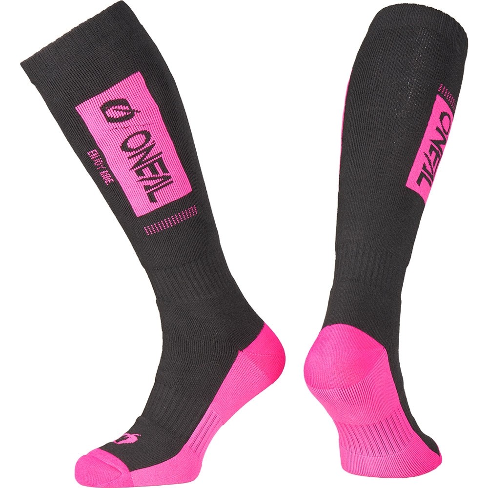 O'Neal PRO MX Sock RW V.27 black/pink (one size) 