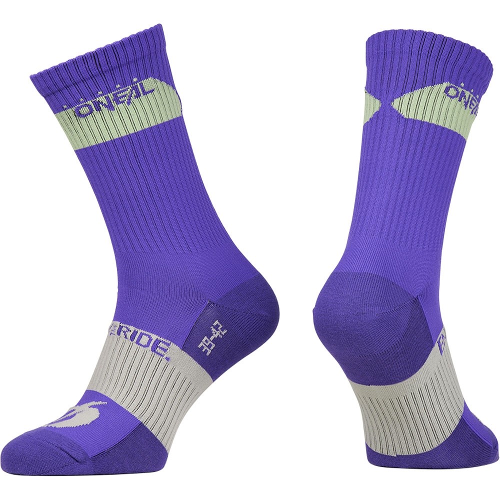 O'Neal MTB Performance Sock TOPO V.27 purple/mint/gray