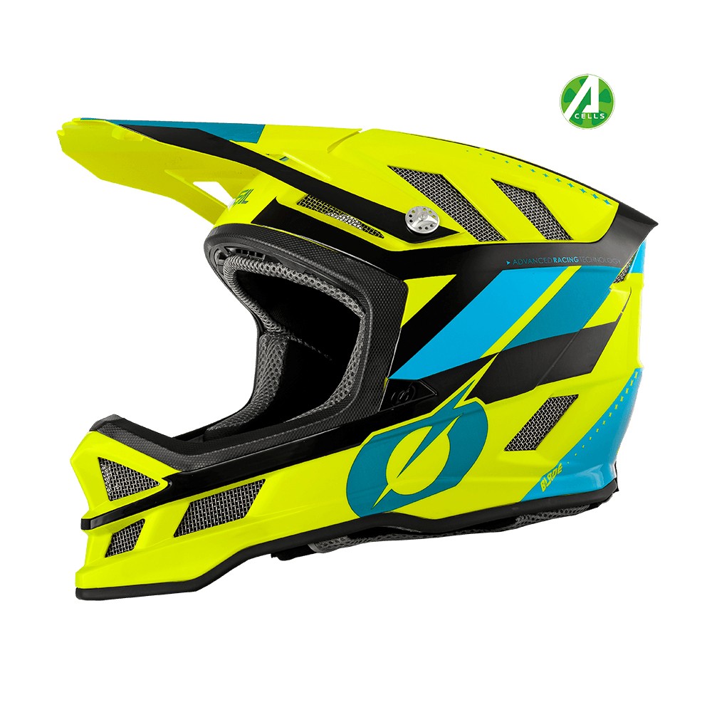 O'Neal BLADE Helmet IPX SYNAPSE blue/neon yellow