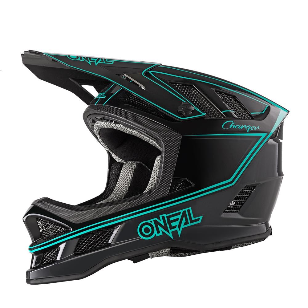 O'Neal BLADE Helmet CHARGER black/teal