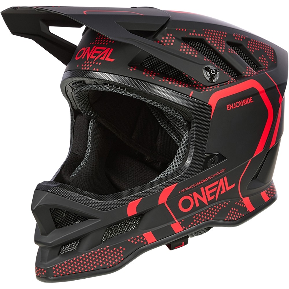 Oneal BLADE Polyacrylite Helmet STRIKE V.25 black/red