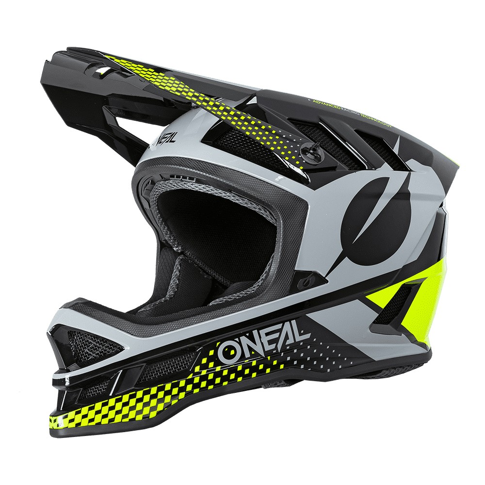 O'Neal BLADE Polyacrylite Helmet ACE black/neon yellow/gray