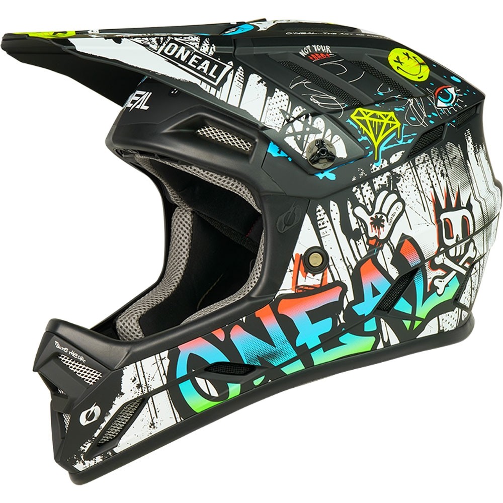 Oneal BACKFLIP Helmet RANCID V.25 black/white