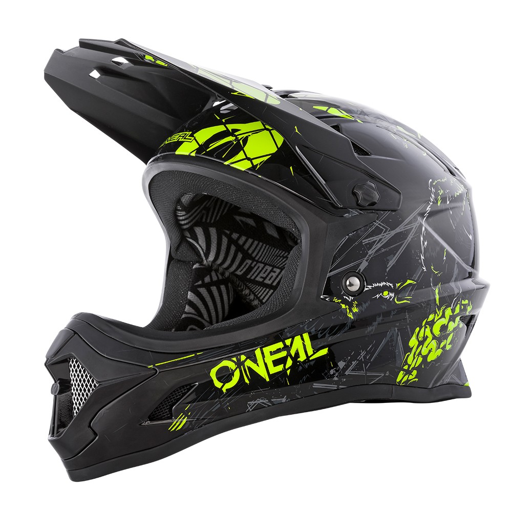 Oneal BACKFLIP Helmet ZOMBIE black/neon yellow