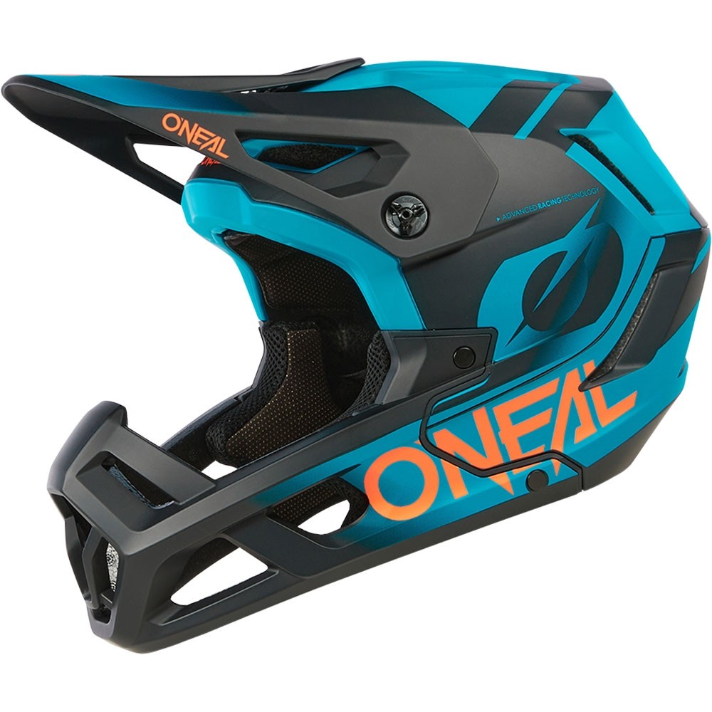 Oneal SL1 Helmet STRIKE black/teal