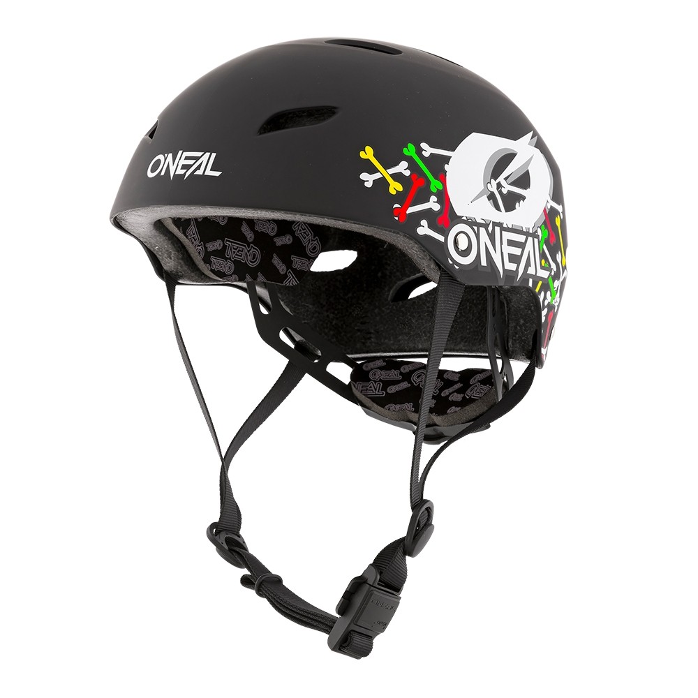 O'Neal DIRT LID Kinder Helmet SKULLS black/multi