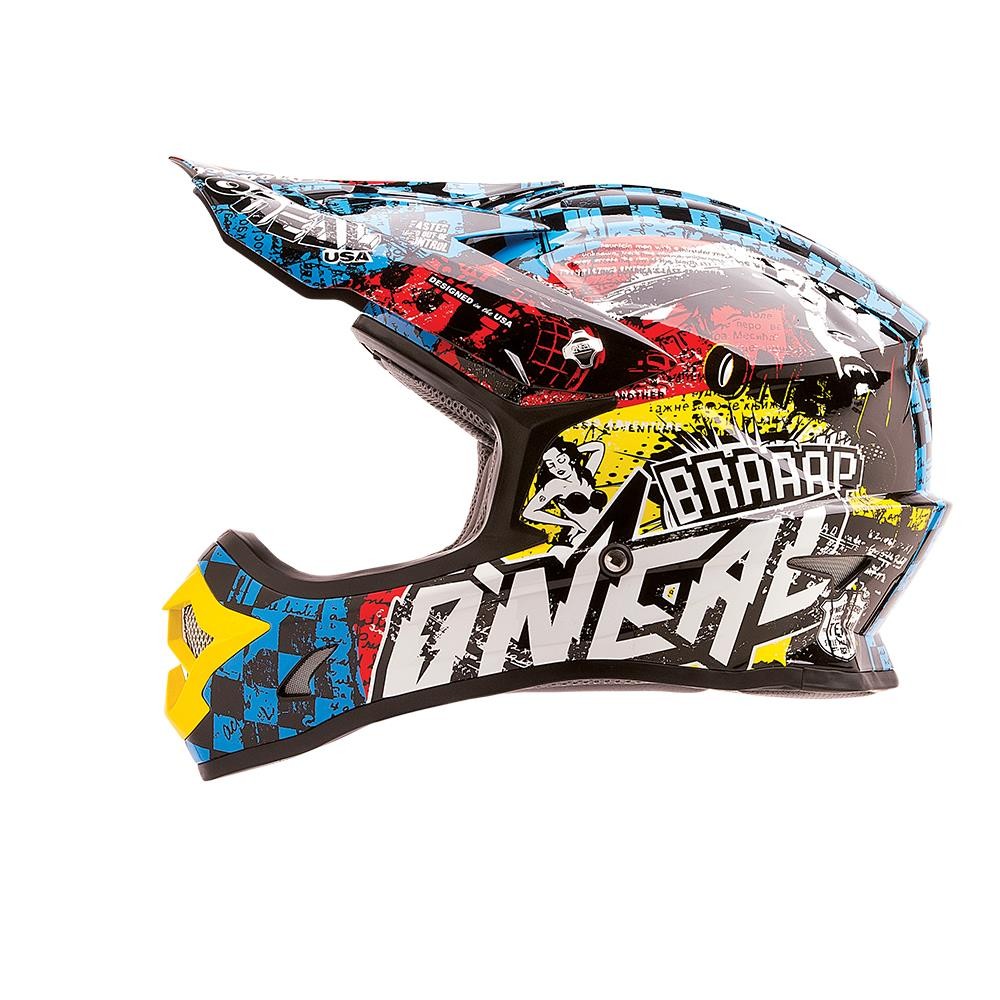 O'NEAL FURY RL HELMET WILD MULTI