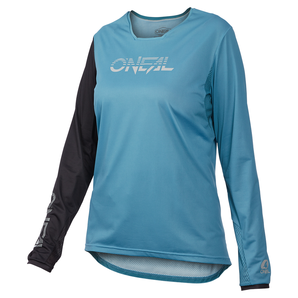 Oneal ELEMENT FR Women's MTB Jersey HYBRID V.23 ice blue/black