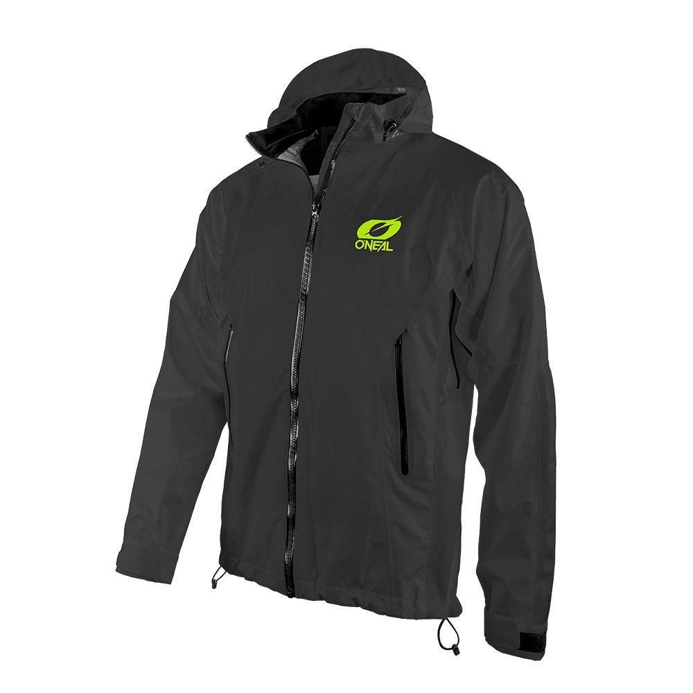 O'Neal TSUNAMI Rain Jacket black (wasserdicht & atmungsaktiv)