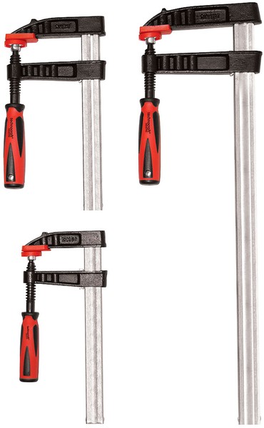 Tiefspann-Schraubzwingen mit Flachprofil