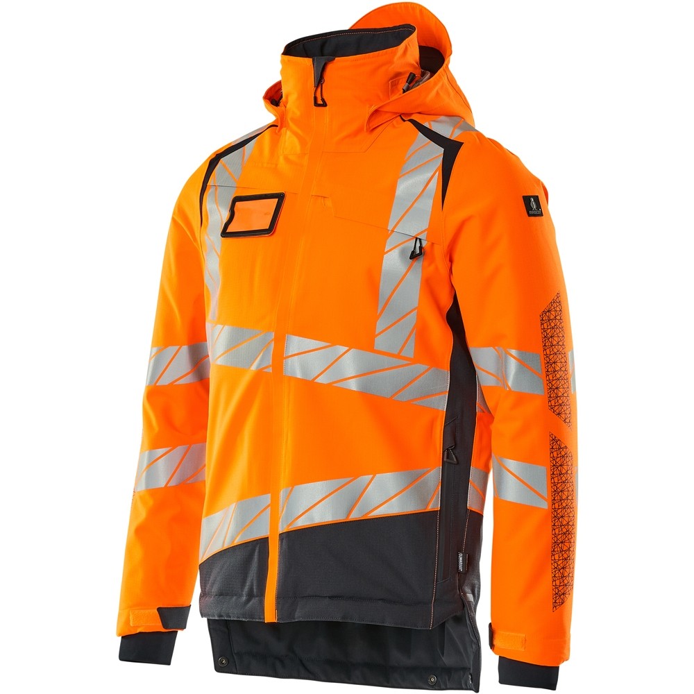 warnorange/schwarzblau