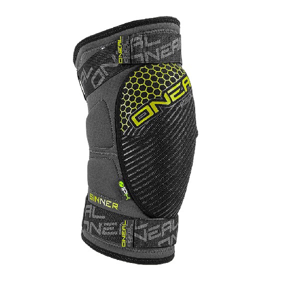 O'Neal Sinner Kevlar Knee Guard gray/neon