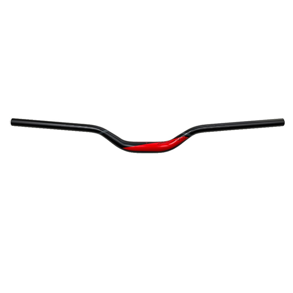 AZONIC FLOW Lenker 31,8mm/ 750mm 2" Rise black/red