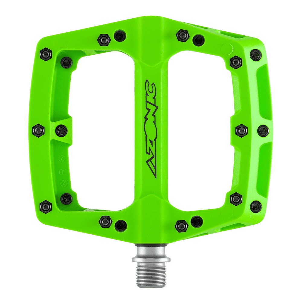 Azonic Blaze Pedal neon green
