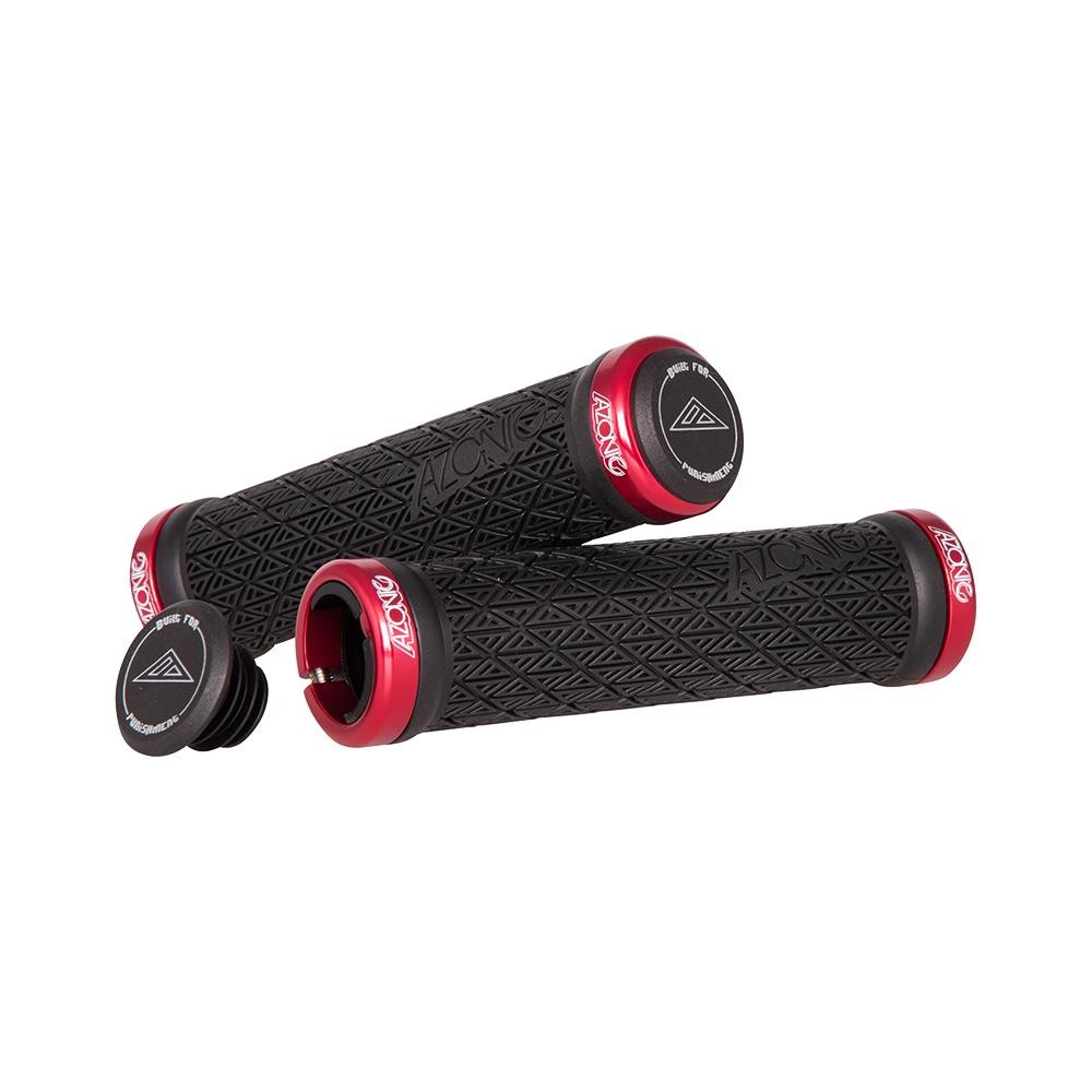 AZONIC LOGO LOCK ON GRIP RED