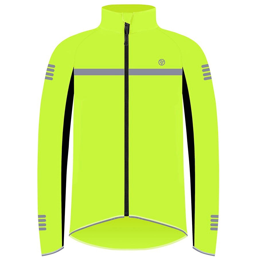 Proviz Men Softshell Cycling Jacket neon yellow