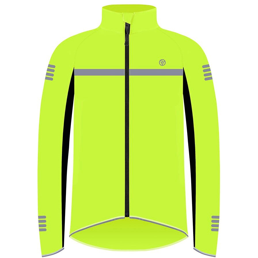 Proviz Men Softshell Cycling Jacket neon yellow