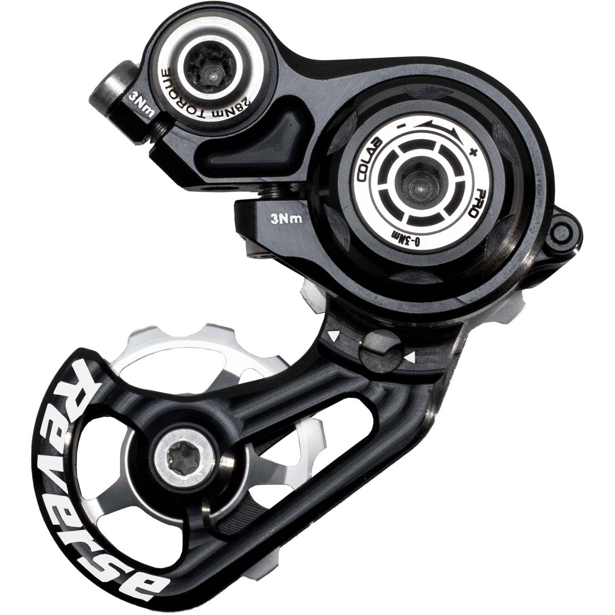 Reverse Colab Pro Kettenspanner schwarz