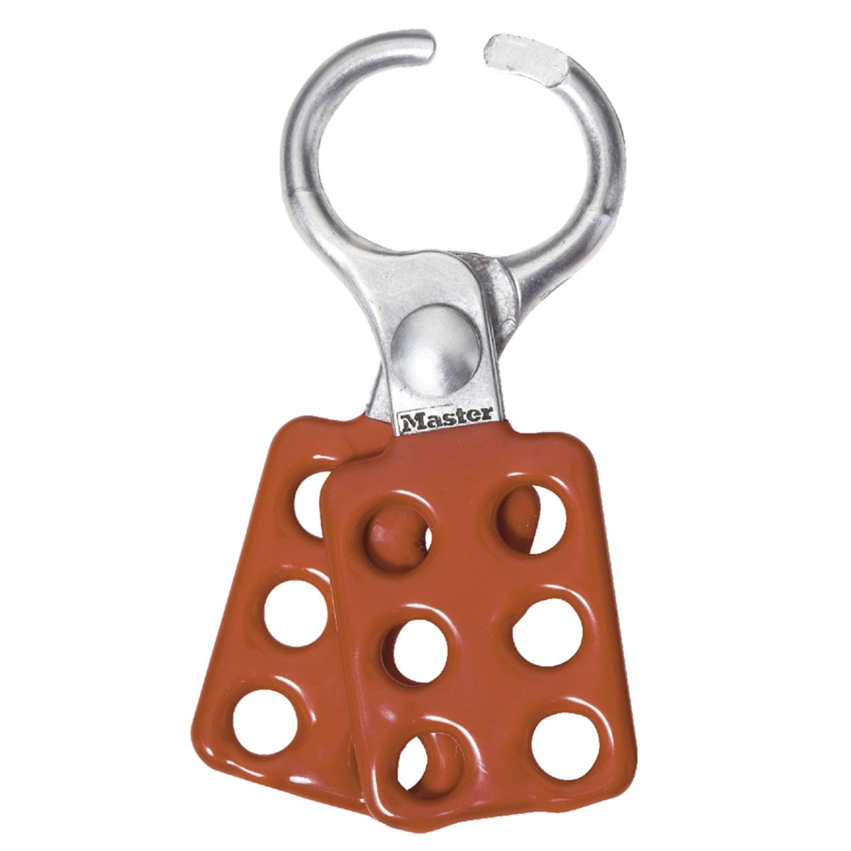 Master Lock Verriegelungsschliessbügel 25mm rot aus Aluminium