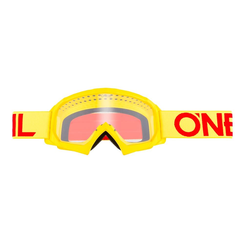 O'Neal B-10 Kinder Goggle SOLID hi-viz gelb/red