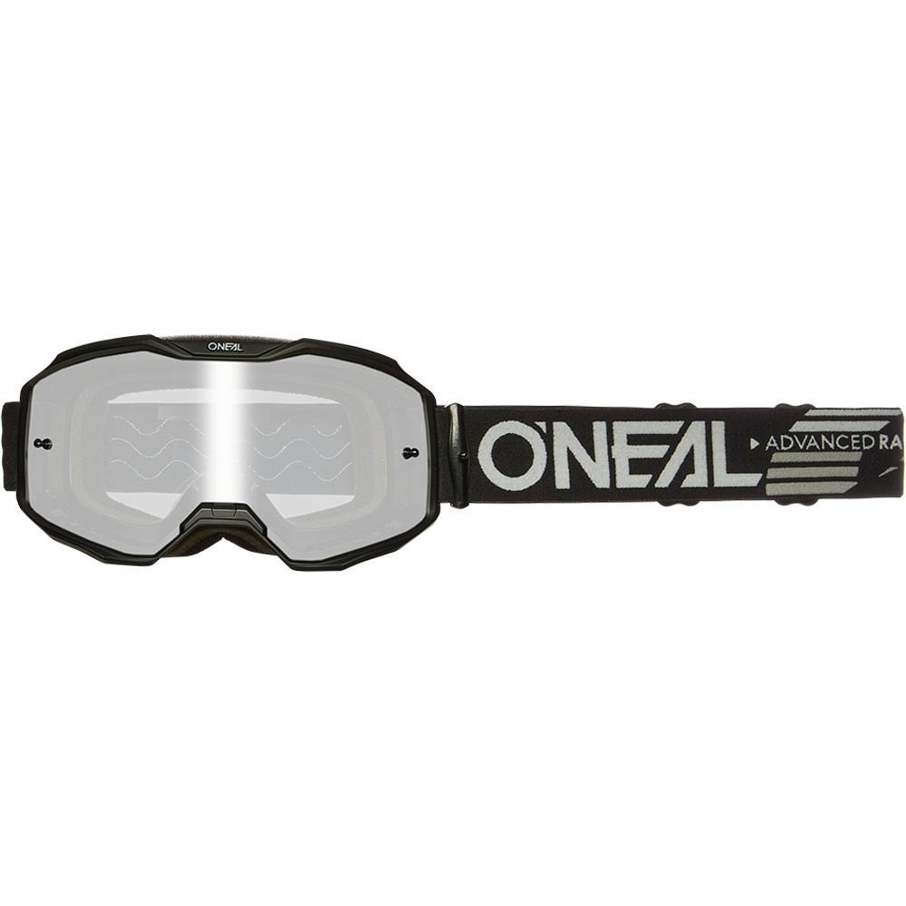 Oneal B-10 Goggle SOLID V.24 black - silver mirror