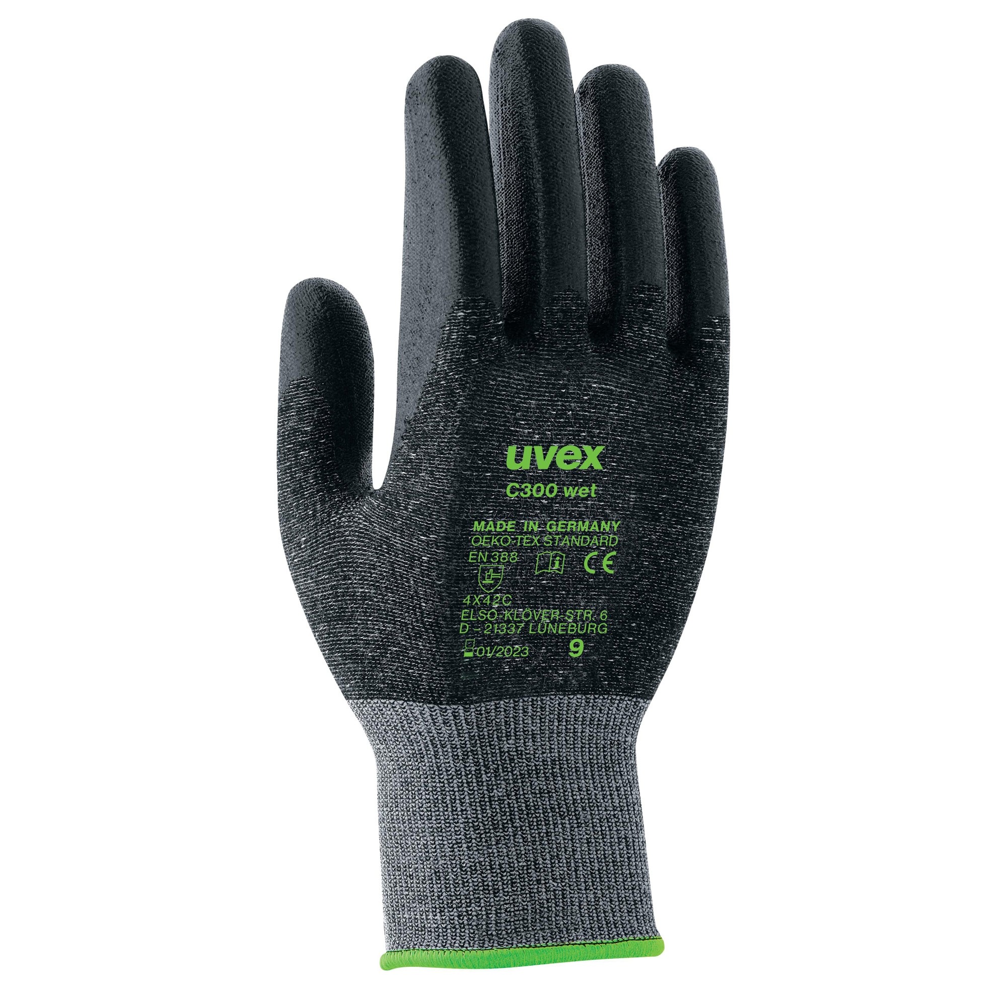 Schnittschutzhandschuh Uvex C300 wet