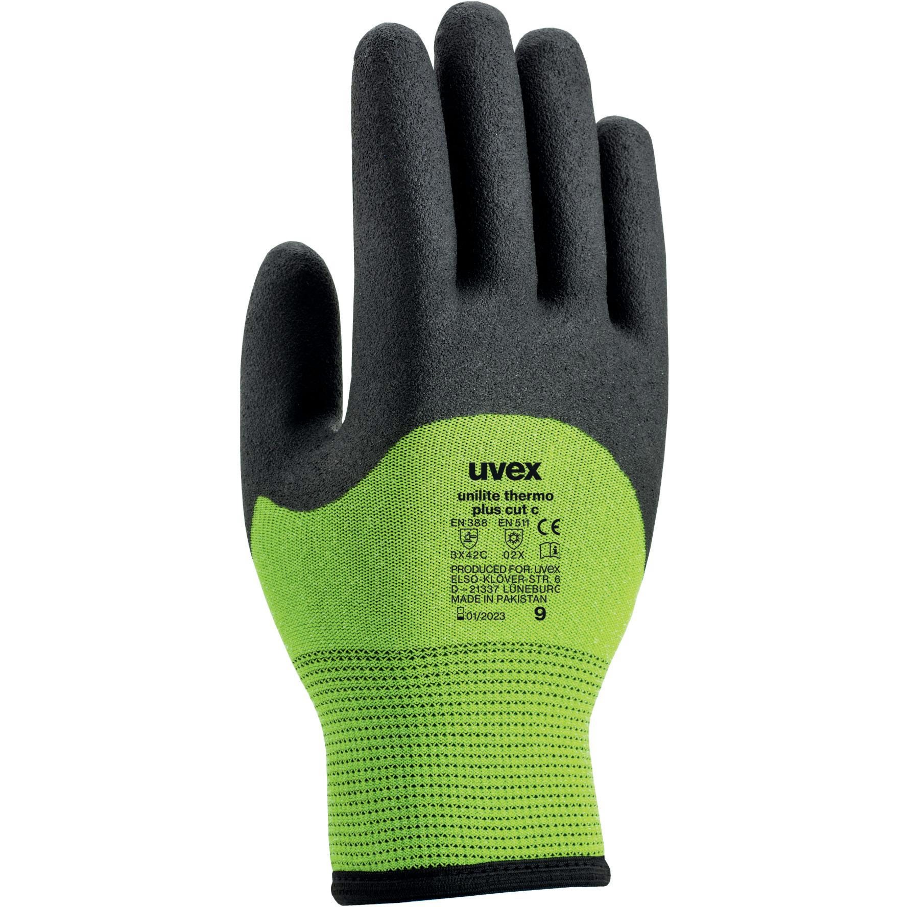 Schnittschutzhandschuh Uvex unilite thermo plus cut c