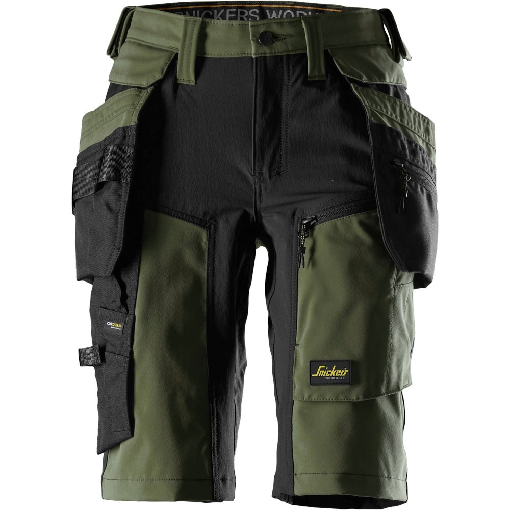 khaki grün/schwarz