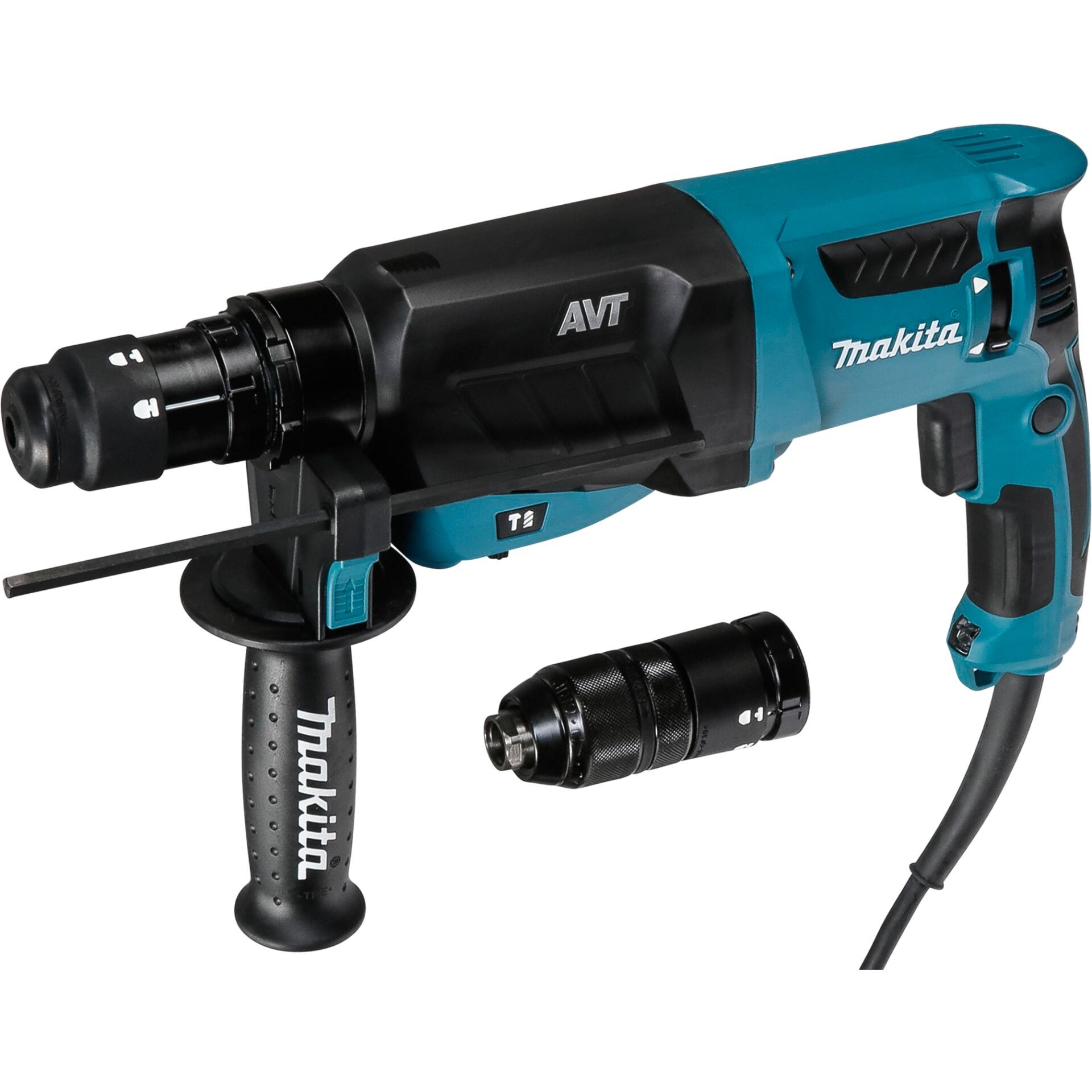 Bohr- und Spitzhammer Makita HR2631FTJ 3 Funktionen