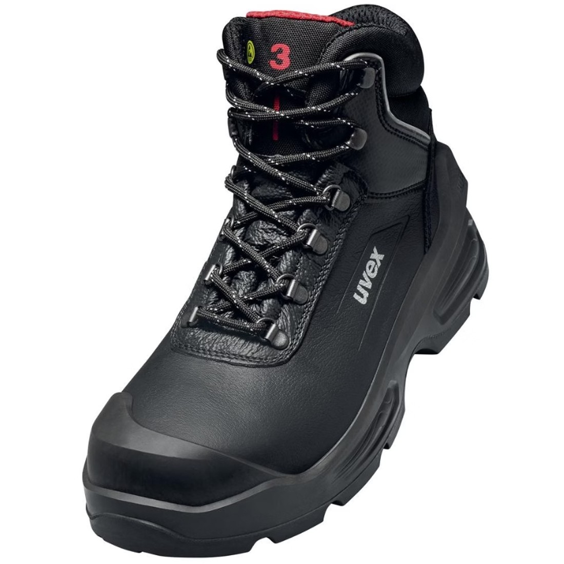 Sicherheitsstiefel S3 Uvex 3 68792 quatro SC schwarz