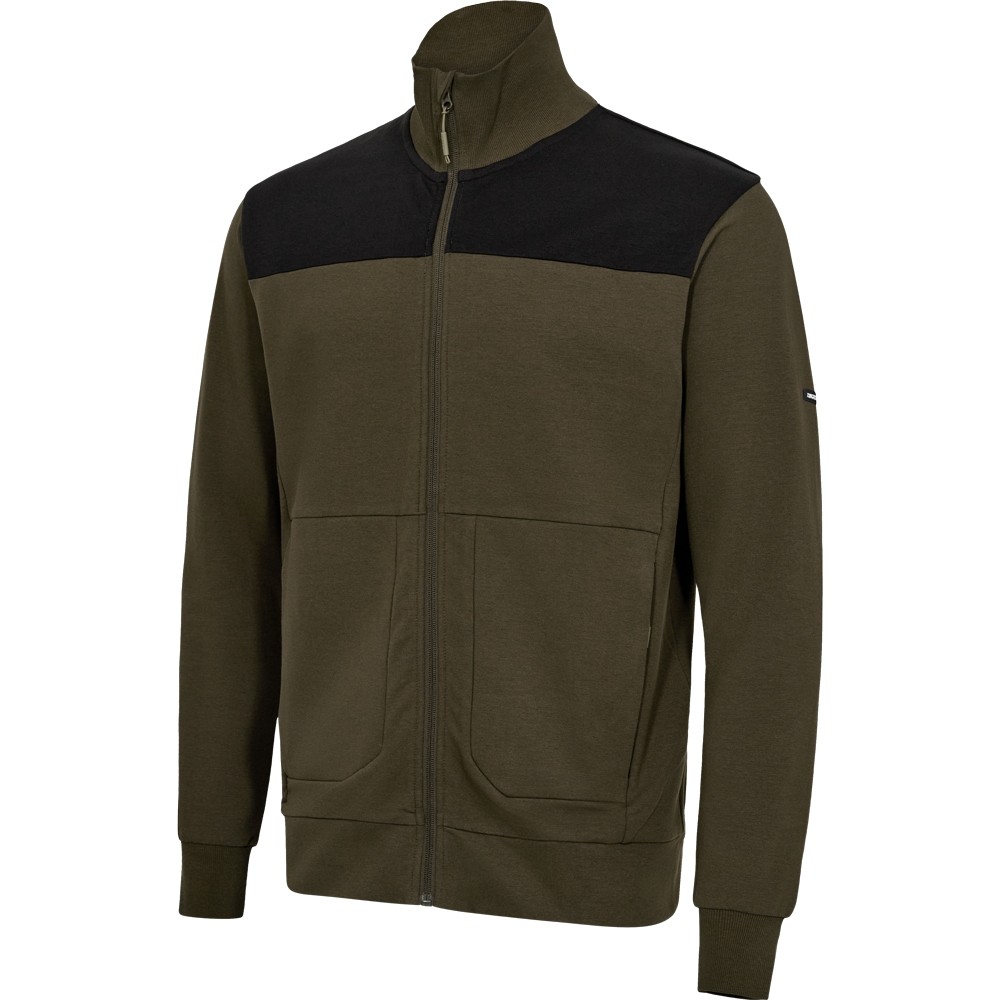 Sweatcardigan Engel 8328-247 Entire mit Kragen