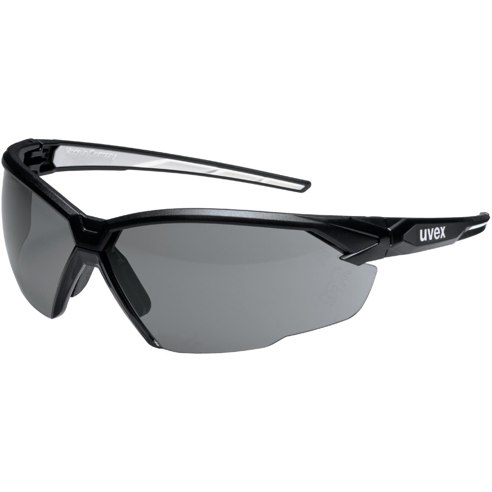 Schutzbrille Uvex suXXeed schwarz/grau, PC grau