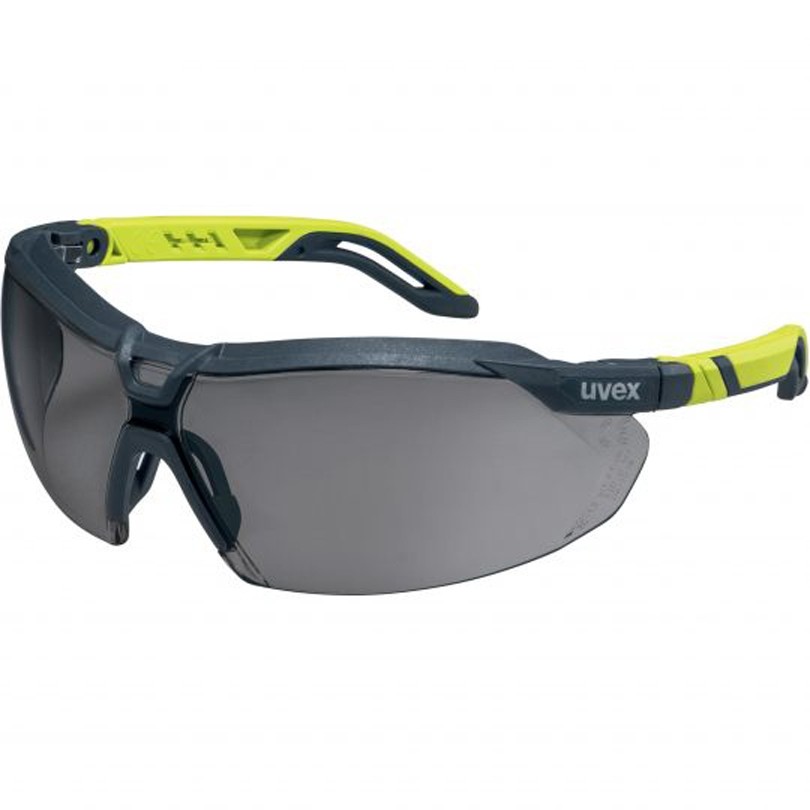 Schutzbrille Uvex i-5 anthrazit-lime