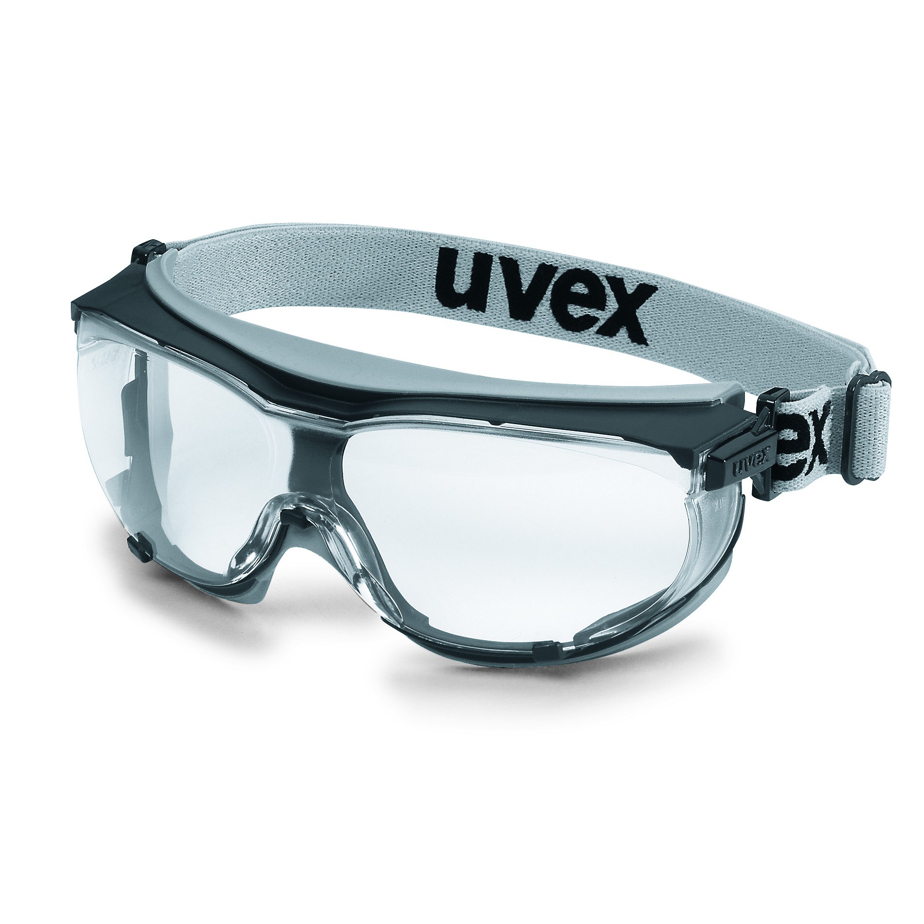Vollsichtbrille Uvex carbonvision grau/schwarz