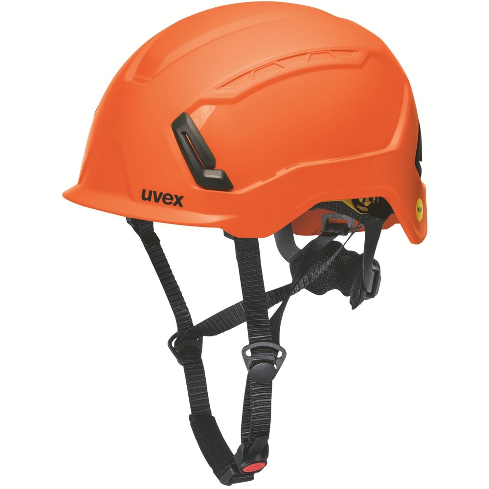 Elektriker Schutzhelm Uvex pronamic alpine E Mips hi-viz orange