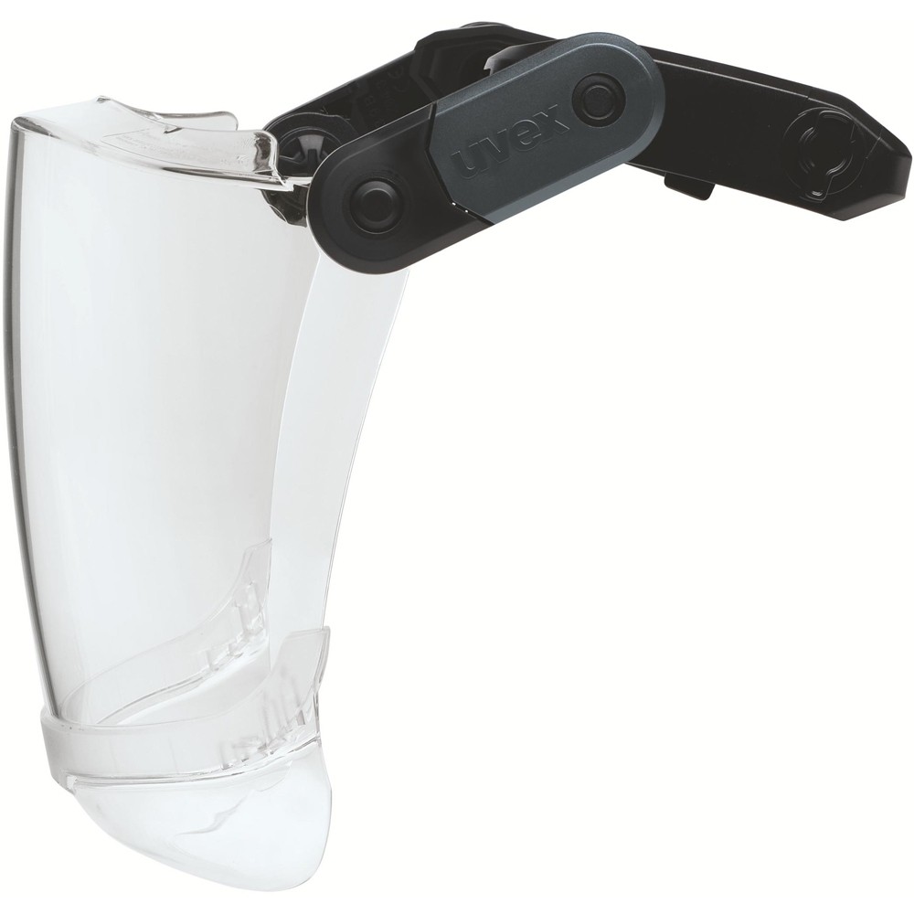 Visier Uvex pronamic farblos supravision excellence mit Kinnschutz