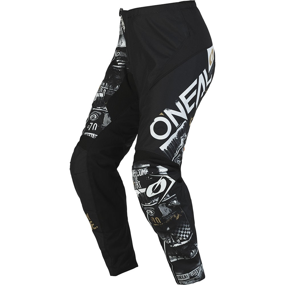 Oneal ELEMENT Kinder Pants ATTACK V.23 black/white