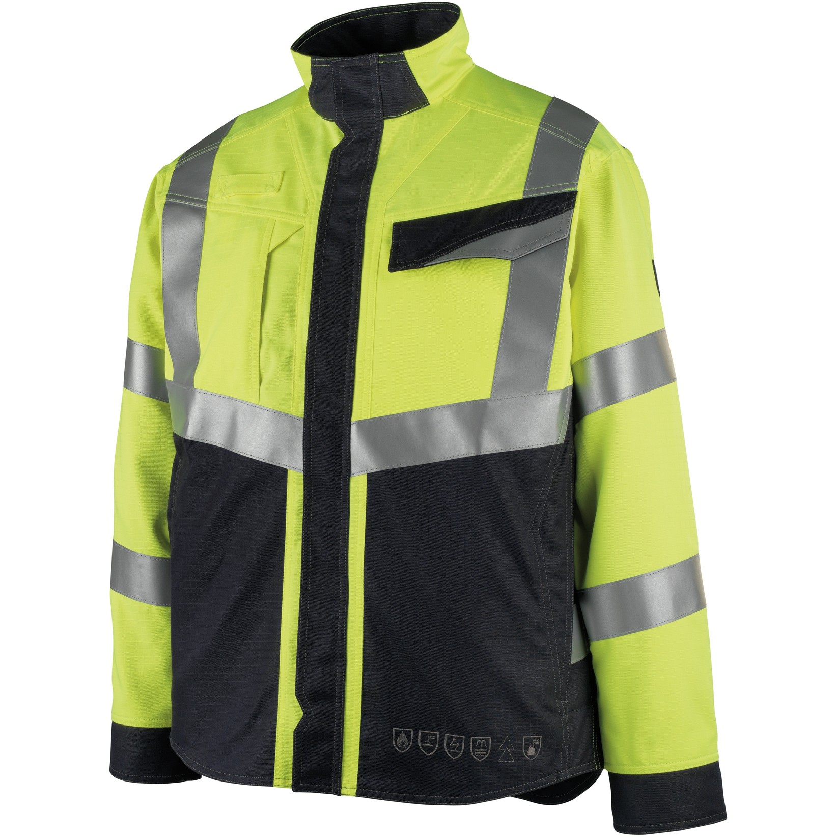 hi-vis gelb/schwarzblau