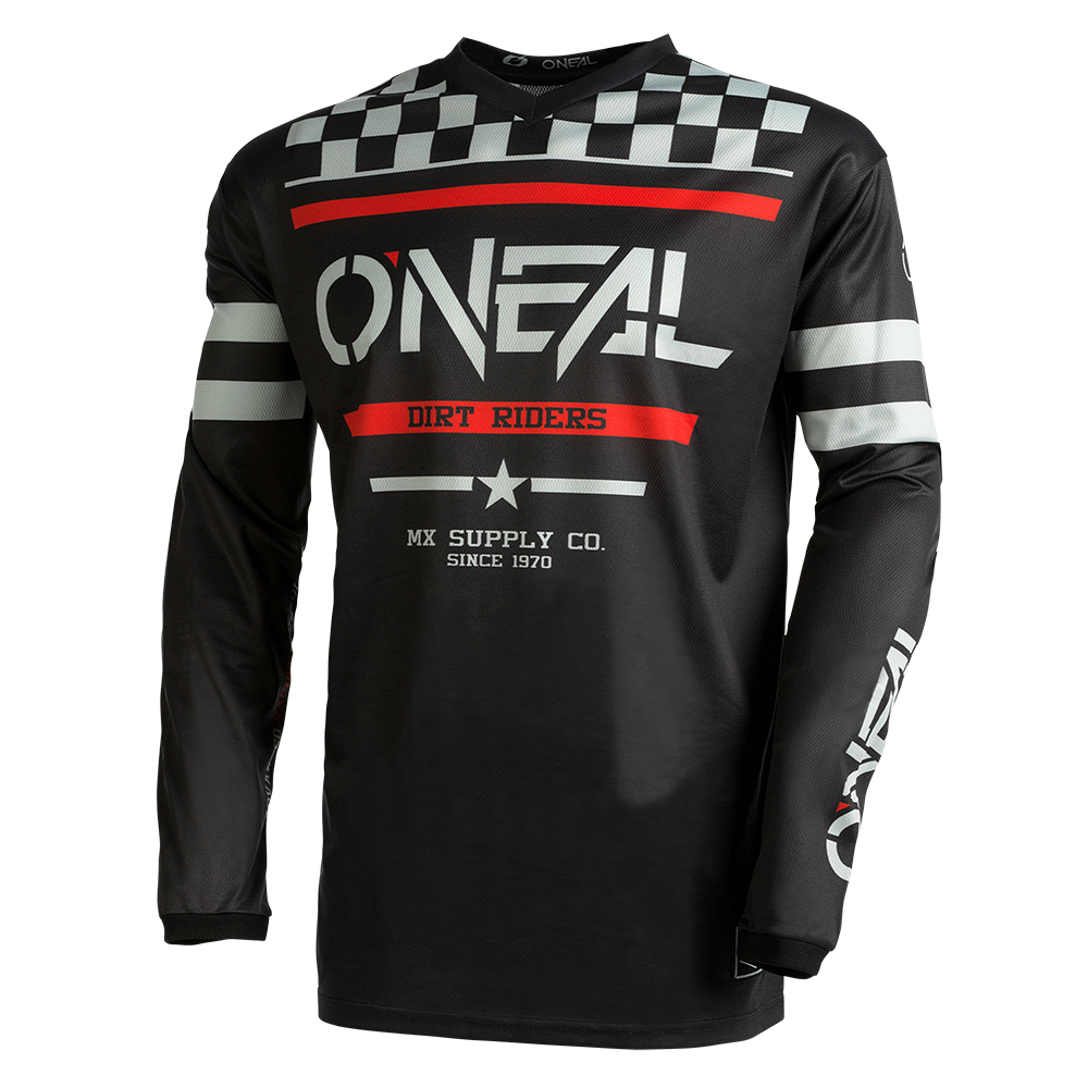 O'Neal ELEMENT Kinder Jersey SQUADRON V.22 black/gray