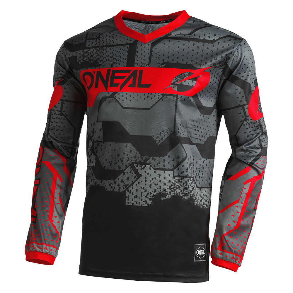 O'Neal ELEMENT Kinder Jersey CAMO V.22 black/red