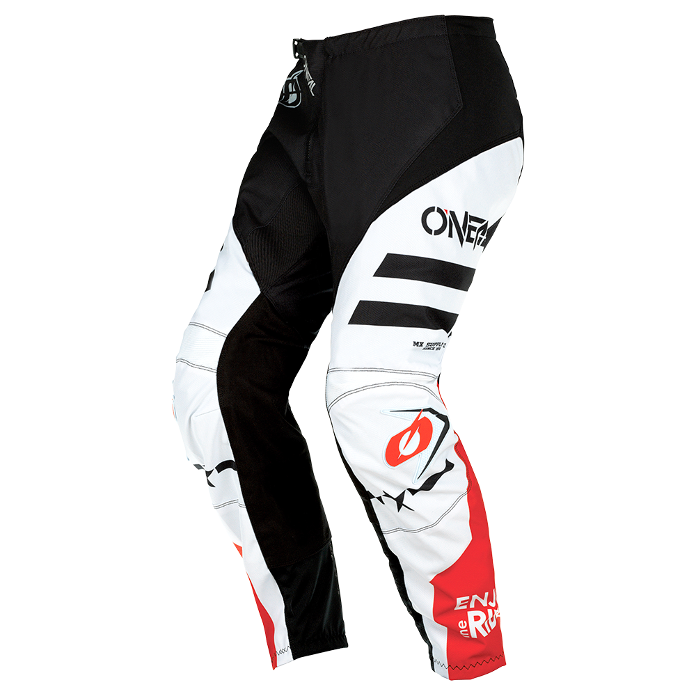 Oneal ELEMENT Kinder Pants SQUADRON V.22 white/black