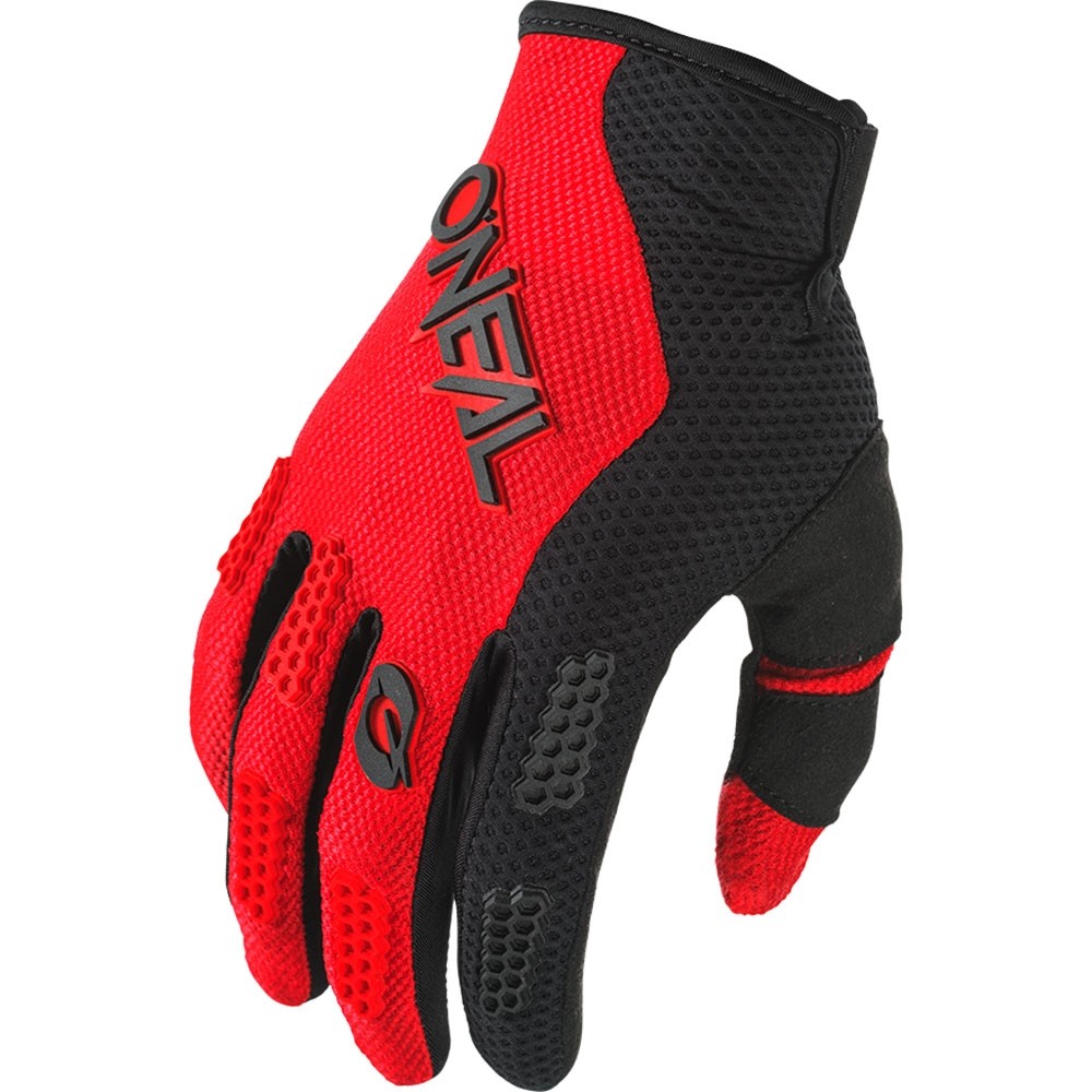 Oneal ELEMENT Kinder Glove RACEWEAR V.24 black/red