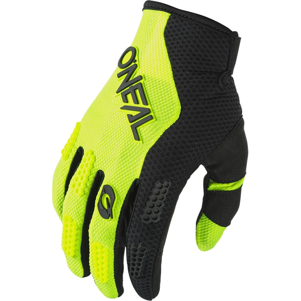 Oneal ELEMENT Kinder Glove RACEWEAR V.24 black/neon yellow