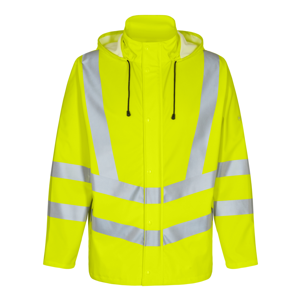 Regenjacke Engel Safety mit Belüftung am Rücken EN ISO 20471_3